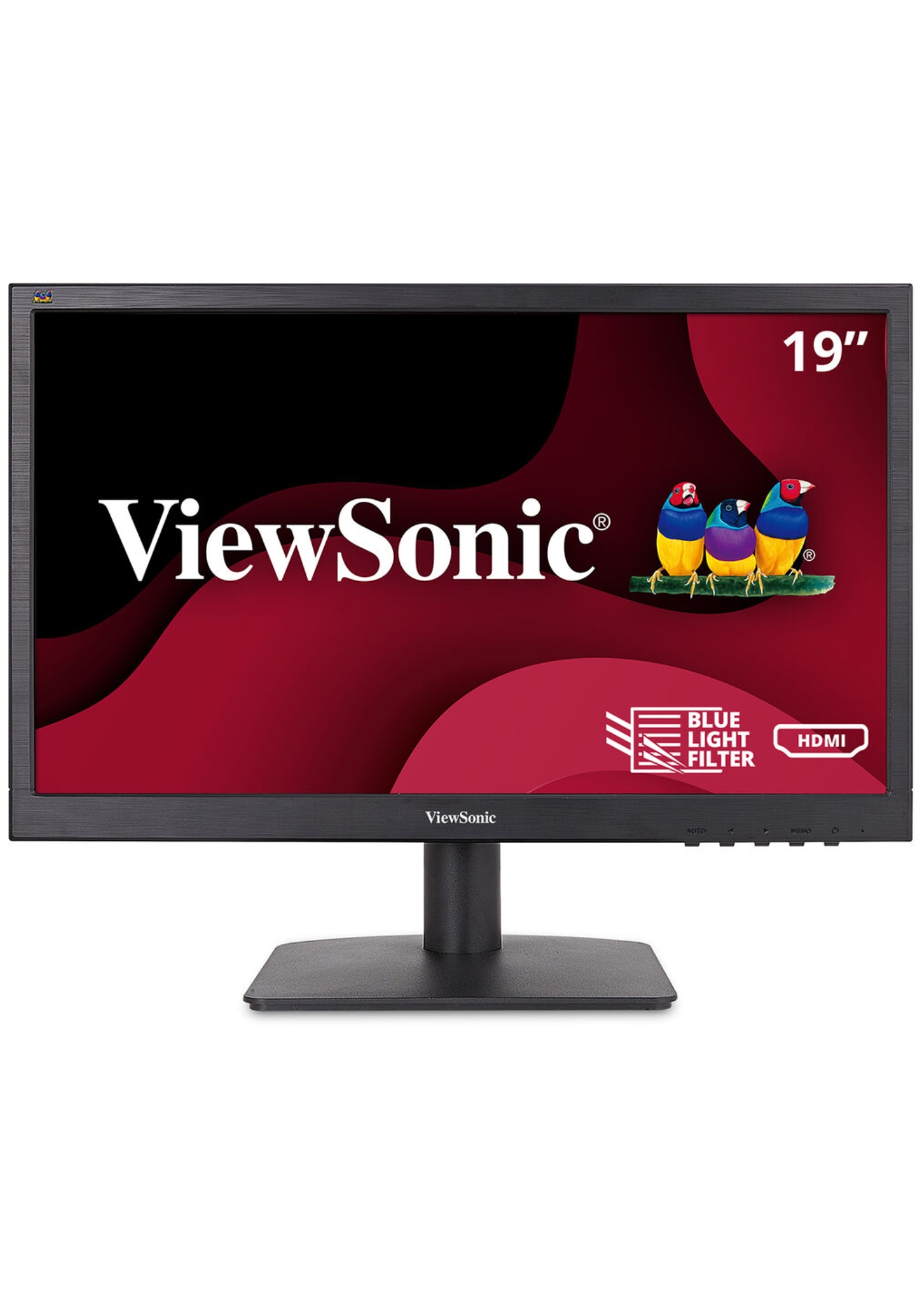 VIEWSONIC VA1903H MONITOR- 1366 X 768- VGA- HDMI- 3 YEARS WARRANTY